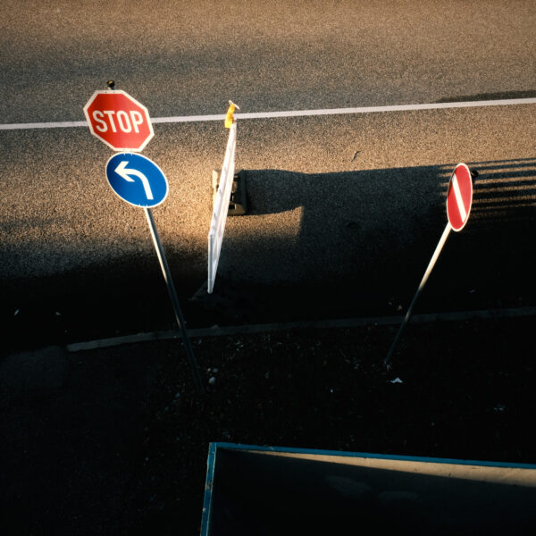 Streetphotography Stuttgart, Verkehrsschilder