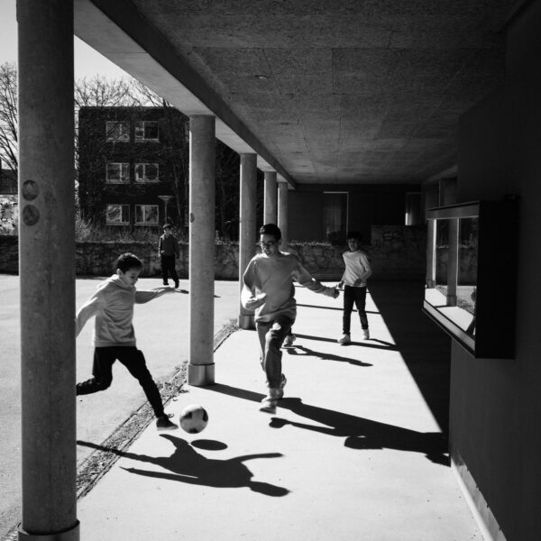 Street Fotografie mit spielenden Kindern
