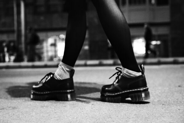 Street Fotografie mit Schuhen