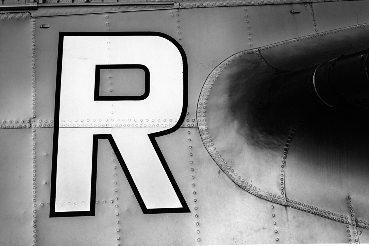 Ein Studie eines Flugzeugrumpfs